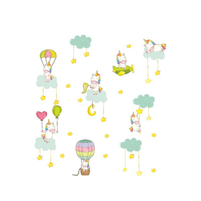 Removable Unicorn Wall Sticker Wall Art Decoration Home Room Decor for Baby Room Bedroom Kindergarden
Removable Unicorn Wall Sticker Wall Art Decoration Home Room Decor for Baby Room Bedroom Kindergarden
