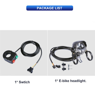 Electric Mountain Bike LED Headlight EBike Scooter Spotlight W Horn Switch 2in1
Electric Mountain Bike LED Headlight EBike Scooter Spotlight W Horn Switch 2in1