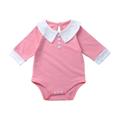 3-24M Baby Soft Rompers Clothes Infant Long Sleeve Solid Print Rompers Newborn Bodysuit Jumpsuit Kids Girls Clothes
3-24M Baby Soft Rompers Clothes Infant Long Sleeve Solid Print Rompers Newborn Bodysuit Jumpsuit Kids Girls Clothes