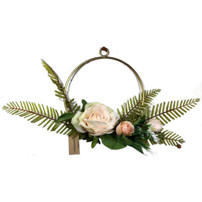 Metal Garland Wrought Artificial Flowers Wreaths Wall Hanging Decoration For Wedding Home Part Rose Flower
Metal Garland Wrought Artificial Flowers Wreaths Wall Hanging Decoration For Wedding Home Part Rose Flower
