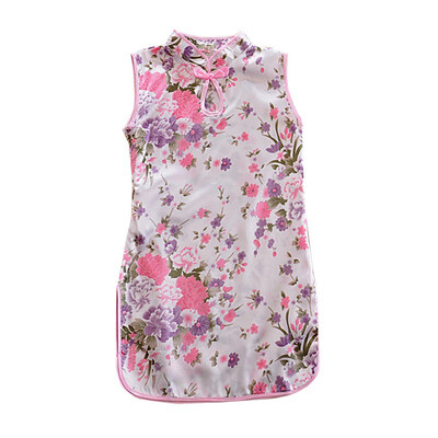 WEIXINBUY Chinese Style Dress Girls Sweet Princess Dresses Cute Sleeveless Floral Print Vestidos
WEIXINBUY Chinese Style Dress Girls Sweet Princess Dresses Cute Sleeveless Floral Print Vestidos