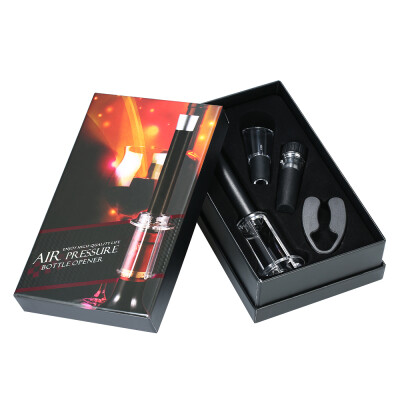4pcsset Wine Bottle Opener Set Air Pressure Wine Bottle Opener 4 Piece Gift Set with Corkscrew Remover & Foil Cutter & Pourer & W
4pcsset Wine Bottle Opener Set Air Pressure Wine Bottle Opener 4 Piece Gift Set with Corkscrew Remover & Foil Cutter & Pourer & W