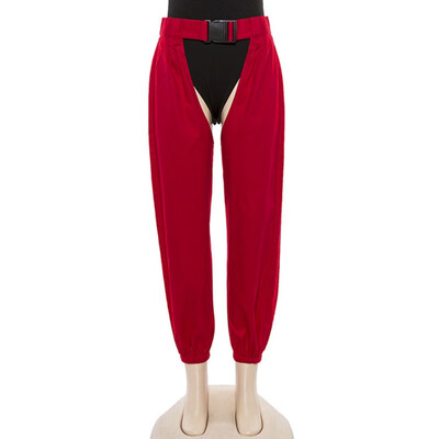Women Sexy Hips Trousers High Waist Jogger Sweatpants Harajuku Women Streetwear Red Hip Hop Pants Autumn Casual Cargo Pants
Women Sexy Hips Trousers High Waist Jogger Sweatpants Harajuku Women Streetwear Red Hip Hop Pants Autumn Casual Cargo Pants