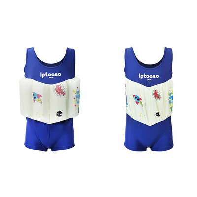 Boy One-Piece Float Swimsuit Cap Cute Fashion Swimwear With Removable Buoyancy Stick Perfect for Kid Learn to Swim Rocket Patter
Boy One-Piece Float Swimsuit Cap Cute Fashion Swimwear With Removable Buoyancy Stick Perfect for Kid Learn to Swim Rocket Patter