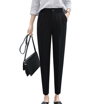 Plus Size Women Pants Casual Fashion Solid Mid Elastic Waist Trousers Office Lady Joggers Women Skinny Pencil Long Pants 
Plus Size Women Pants Casual Fashion Solid Mid Elastic Waist Trousers Office Lady Joggers Women Skinny Pencil Long Pants