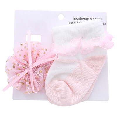 Newborn baby girl socks hair band 2PCS fashion crown flower cotton baby girl socks birthday cute baby girl socks set
Newborn baby girl socks hair band 2PCS fashion crown flower cotton baby girl socks birthday cute baby girl socks set