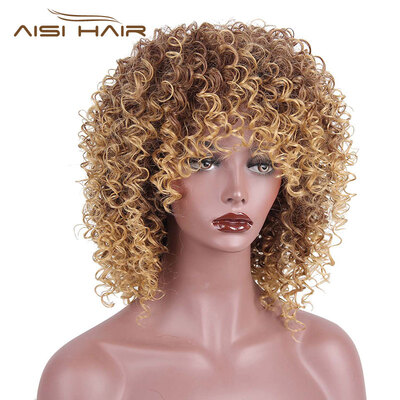 Red Black Afro Kinky Curly Wigs for Black Women Blonde Mixed Brown Synthetic Wigs African Hairstyle
Red Black Afro Kinky Curly Wigs for Black Women Blonde Mixed Brown Synthetic Wigs African Hairstyle