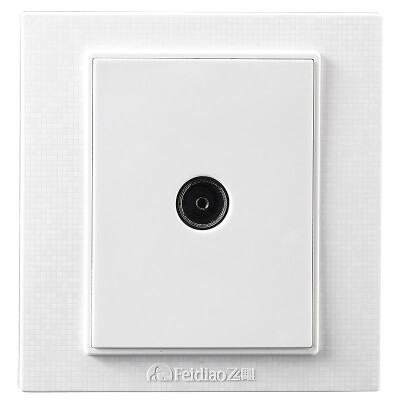 Feidiao (feidiao) switch socket panel cable TV socket a closed-circuit TV socket TV socket 86 Phantom (elegant white
Feidiao (feidiao) switch socket panel cable TV socket a closed-circuit TV socket TV socket 86 Phantom (elegant white