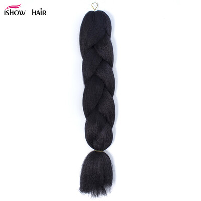 Ishow 24inch Synthetic Braiding Hair Pure Color HighTemperature KanekalonJumbo Braid Hair Extensions Crochet Yaki Texture 1pc100g
Ishow 24inch Synthetic Braiding Hair Pure Color HighTemperature KanekalonJumbo Braid Hair Extensions Crochet Yaki Texture 1pc100g