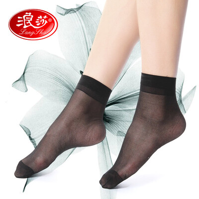 Langsha stockings summer ultra-thin transparent crystal silk socks women short stockings 5 pairs of black
Langsha stockings summer ultra-thin transparent crystal silk socks women short stockings 5 pairs of black