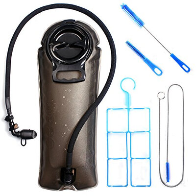 3L Hydration Water Bladder Reservoir and Cleaning Kit for Backpacking, Biking, Hiking and Camping
3L Hydration Water Bladder Reservoir and Cleaning Kit for Backpacking, Biking, Hiking and Camping