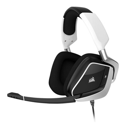 USCorsair VOID PRO RGB USB White Dolby 7.1-channel Headset Gaming Headphones with Microphone
USCorsair VOID PRO RGB USB White Dolby 7.1-channel Headset Gaming Headphones with Microphone