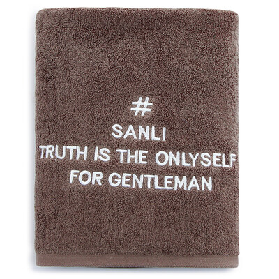 Sanli cotton A class men large towel 1 50 × 100cm thickening with long strap laces 40S combed cotton face towel 280g The white
Sanli cotton A class men large towel 1 50 × 100cm thickening with long strap laces 40S combed cotton face towel 280g The white