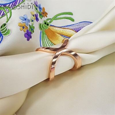 Gemstone Butterfly Customized Scarf Buckle X Double Ring Scarf Buckle Three Colors Optional Gold
Gemstone Butterfly Customized Scarf Buckle X Double Ring Scarf Buckle Three Colors Optional Gold
