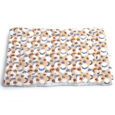 H Lok mats cotton pad dog cage cat cage mat cat kennel cat blanket mat pad dog cotton pad brown star month 38cm55cm
H Lok mats cotton pad dog cage cat cage mat cat kennel cat blanket mat pad dog cotton pad brown star month 38cm55cm