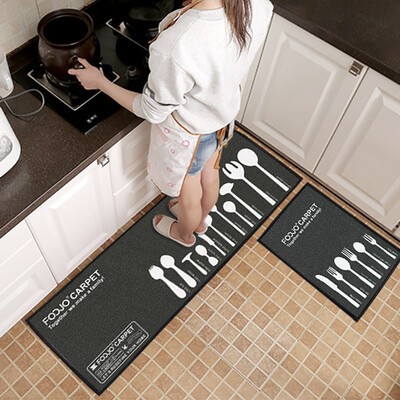 Fu (FOOJO) mats printed kitchen pad absorbent non-slip door mat set 40 * 60 + 40 * 120cm kitchen utensils
Fu (FOOJO) mats printed kitchen pad absorbent non-slip door mat set 40 * 60 + 40 * 120cm kitchen utensils