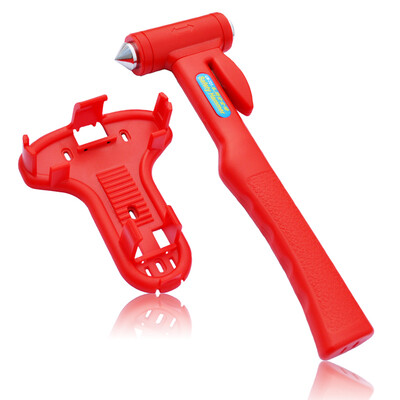 YUECAR red double head safety hammer car life-saving broken window hammer multi-function car safety hammer auto supplies
YUECAR red double head safety hammer car life-saving broken window hammer multi-function car safety hammer auto supplies
