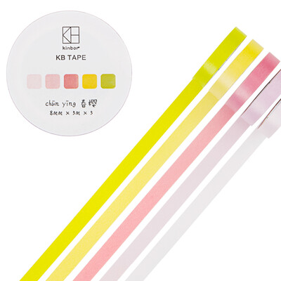 Kinbor handbook 5 rolls 8mm5m&paper tape color hand book basics stickers fog winter DTB64093
Kinbor handbook 5 rolls 8mm5m&paper tape color hand book basics stickers fog winter DTB64093