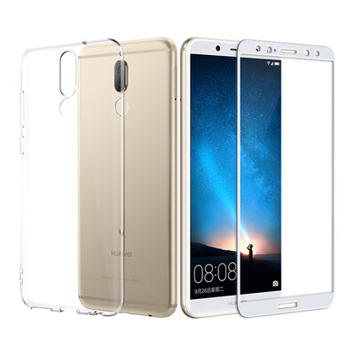 【Shell Membrane Set】 Huawei Mobis 6 mobile phone shell to send full-screen white tempered film Huawei mobile phone sets all-inclusive drop-proof series soft shell / transparent
【Shell Membrane Set】 Huawei Mobis 6 mobile phone shell to send full-screen white tempered film Huawei mobile phone sets all-inclusive drop-proof series soft shell / transparent