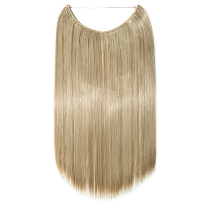 Invisible Wire No Clips in Hair Extensions Secret Fish Line Hairpieces Silky Straight real natural Synthetic
Invisible Wire No Clips in Hair Extensions Secret Fish Line Hairpieces Silky Straight real natural Synthetic