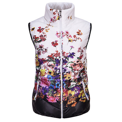 2017 Winter women's vest Cotton Down Printed Flowers Women Sleeveless Jacket Vest Coat Female Plus size feminine coat
2017 Winter women's vest Cotton Down Printed Flowers Women Sleeveless Jacket Vest Coat Female Plus size feminine coat