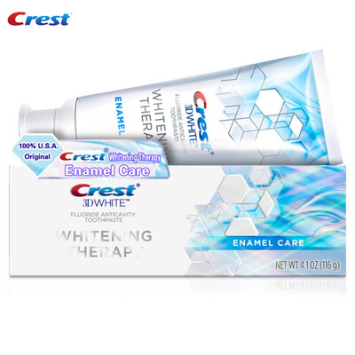 Crest 3D White Enamel Care Toothpaste White Whitening Therapy Toothpastes Gentle Whitening Tooth 116g 1piece
Crest 3D White Enamel Care Toothpaste White Whitening Therapy Toothpastes Gentle Whitening Tooth 116g 1piece