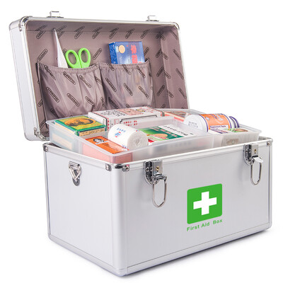 Vilscijon Wei Jian medical box home first aid kit out of the box medical storage box with lock aluminum alloy family medicine box multi-function large medicine box 3312
Vilscijon Wei Jian medical box home first aid kit out of the box medical storage box with lock aluminum alloy family medicine box multi-function large medicine box 3312