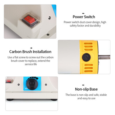 Mini TM Table Lathe Polishing Motor Jewelry Polishing Machine Rotary Burnishing Grinding Cleaning Finishing Motor
Mini TM Table Lathe Polishing Motor Jewelry Polishing Machine Rotary Burnishing Grinding Cleaning Finishing Motor