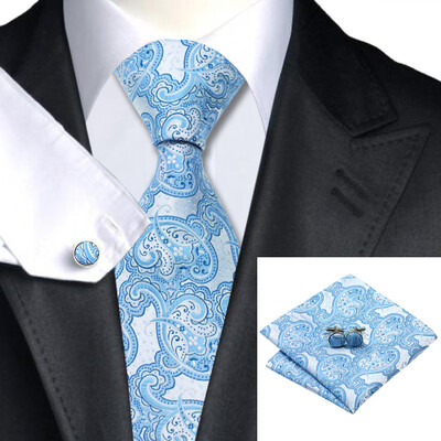 N-1096 Vogue Men Silk Tie Set Blue Novelty Necktie Handkerchief Cufflinks Set Ties For Men Formal Wedding Business wholesale
N-1096 Vogue Men Silk Tie Set Blue Novelty Necktie Handkerchief Cufflinks Set Ties For Men Formal Wedding Business wholesale