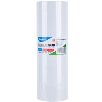 GuangBo 12 package 24mm 10y double-sided tape cotton paper double-sided adhesive office supplies SM-11
GuangBo 12 package 24mm 10y double-sided tape cotton paper double-sided adhesive office supplies SM-11
