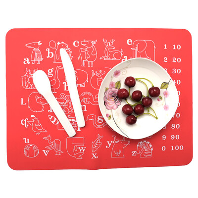 Children Alphabet Animals Silicone Placemats Waterproof Heat Resistant Babies Dining Desk Mats Coasters
Children Alphabet Animals Silicone Placemats Waterproof Heat Resistant Babies Dining Desk Mats Coasters