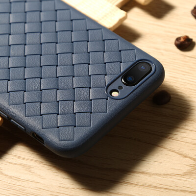 Bangks Benks Apple iPhone8 Plus 7 Plus mobile phone case protective cover all-inclusive phone breathable soft shell 8P 7P weave pattern easy to heat the phone shell blue
Bangks Benks Apple iPhone8 Plus 7 Plus mobile phone case protective cover all-inclusive phone breathable soft shell 8P 7P weave pattern easy to heat the phone shell blue
