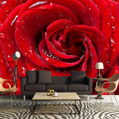 Custom 3D Large Mural Big Red Rose Romantic And Warm Photo Wallpaper For Wedding House Wall Mural 3D Wall Papers Papel De Parede
Custom 3D Large Mural Big Red Rose Romantic And Warm Photo Wallpaper For Wedding House Wall Mural 3D Wall Papers Papel De Parede