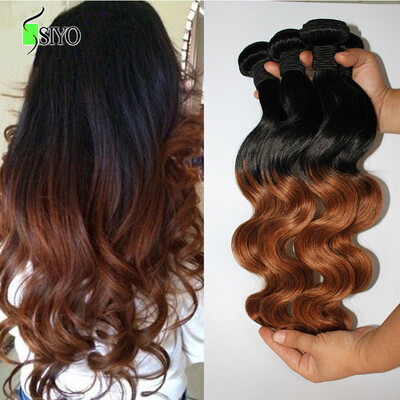 7A Ombre Hair Extensions Brazilian Body Wave Two Tone Color 100 Human Hair Weaves T1B30 Unprocessed Brazilian Virgin Hair
7A Ombre Hair Extensions Brazilian Body Wave Two Tone Color 100 Human Hair Weaves T1B30 Unprocessed Brazilian Virgin Hair