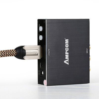 An Pukang AMPCOM AV to HDMI HD Converter Analog Digital HD Transmission STBDVD to HDTV Support 1080P AM3RCASVTHSR Silver 
An Pukang AMPCOM AV to HDMI HD Converter Analog Digital HD Transmission STBDVD to HDTV Support 1080P AM3RCASVTHSR Silver