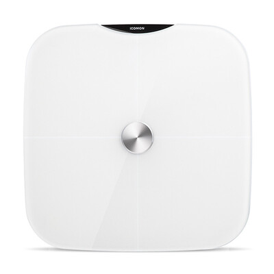 ICOMON smart body fat scale i7 18 body data ITO metal coating Bluetooth App home precision electronic scales to measure fat weight body scale white
ICOMON smart body fat scale i7 18 body data ITO metal coating Bluetooth App home precision electronic scales to measure fat weight body scale white