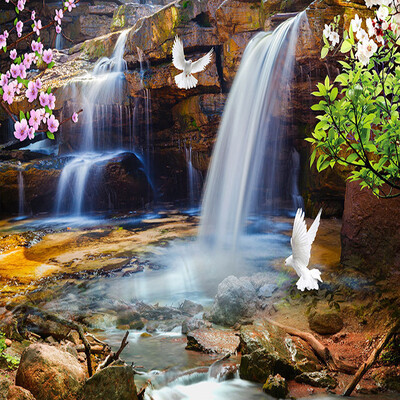 Custom 3D Wallpaper For Walls Roll Waterfall Running Water Natural Landscape Large Mural 3D Photo Wallpaper Livingroom Bedroom
Custom 3D Wallpaper For Walls Roll Waterfall Running Water Natural Landscape Large Mural 3D Photo Wallpaper Livingroom Bedroom