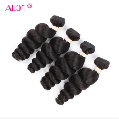 Alot Hair Product Loose Wave Malaysian Hair Bundles 4 Piece 100 Human Hair Non Remy Hair
Alot Hair Product Loose Wave Malaysian Hair Bundles 4 Piece 100 Human Hair Non Remy Hair