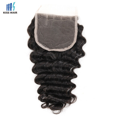 kiss hair no shedding deep wave closure remy Indian temple hair Swiss 44 lace closure
kiss hair no shedding deep wave closure remy Indian temple hair Swiss 44 lace closure