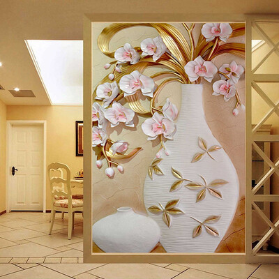 Custom Size 3D Stereoscopic Relief Flowers Vase Living Room Entrance Backdrop Wall Mural Designs 3D Soundproof Mural Wall Papers
Custom Size 3D Stereoscopic Relief Flowers Vase Living Room Entrance Backdrop Wall Mural Designs 3D Soundproof Mural Wall Papers