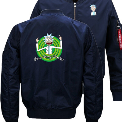 Rick&Morty hands Green tongue Bomber Flight Flying Jacket Winter thicken Warm Zipper Men Jackets Anime Mens Casual Coat
Rick&Morty hands Green tongue Bomber Flight Flying Jacket Winter thicken Warm Zipper Men Jackets Anime Mens Casual Coat