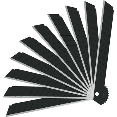 Kraft Weir blade 10 pieces 9mm small SK5 material wallpaper knife cutting blade KU2713
Kraft Weir blade 10 pieces 9mm small SK5 material wallpaper knife cutting blade KU2713