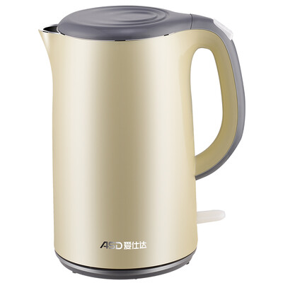 ASD AW-S17G802 Electric Kettle 17L Seamless 304 Stainless Steel STRIX Thermostat Double Wall Cool Touch yellow
ASD AW-S17G802 Electric Kettle 17L Seamless 304 Stainless Steel STRIX Thermostat Double Wall Cool Touch yellow