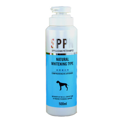Shang Pang SPPN Adams dog shower gel natural whitening 500ml white hair pet bath supplies Samoyed shampoo than bears whitening to yellow hair S23
Shang Pang SPPN Adams dog shower gel natural whitening 500ml white hair pet bath supplies Samoyed shampoo than bears whitening to yellow hair S23
