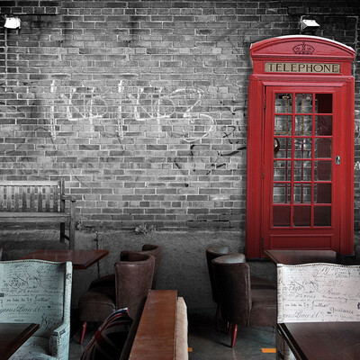 Custom Size Photo Cafe restaurant leisure clothing store 3D European style retro wallpaper British street mural wallpaper
Custom Size Photo Cafe restaurant leisure clothing store 3D European style retro wallpaper British street mural wallpaper