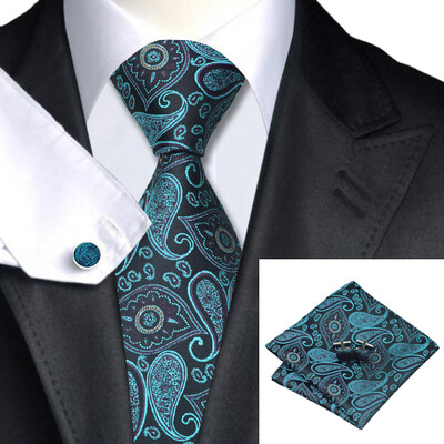 N-0468 Vogue Men Silk Tie Set Green Paisleys Necktie Handkerchief Cufflinks Set Ties For Men Formal Wedding Business wholesal
N-0468 Vogue Men Silk Tie Set Green Paisleys Necktie Handkerchief Cufflinks Set Ties For Men Formal Wedding Business wholesal