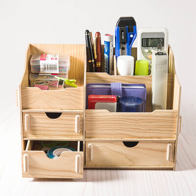 Jinlongxing Glosen DIY desktop storage box office pen holder wood creative multi-function drawer remote control cosmetics jewelry box D9132 wood grain
Jinlongxing Glosen DIY desktop storage box office pen holder wood creative multi-function drawer remote control cosmetics jewelry box D9132 wood grain