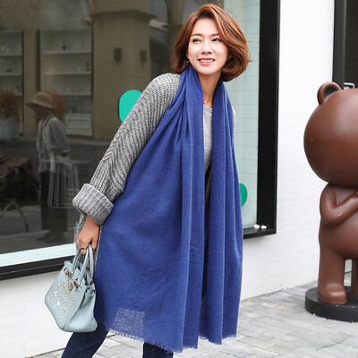 Lan Shiyu W0711 autumn&winter warm solid color casual increase ladies wool scarf royal blue
Lan Shiyu W0711 autumn&winter warm solid color casual increase ladies wool scarf royal blue