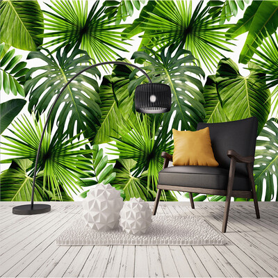 Custom 3D Mural Wallpaper Tropical Rain Forest Banana Leaves Photo Murals Living Room Restaurant Cafe Backdrop Wall Paper Murals
Custom 3D Mural Wallpaper Tropical Rain Forest Banana Leaves Photo Murals Living Room Restaurant Cafe Backdrop Wall Paper Murals