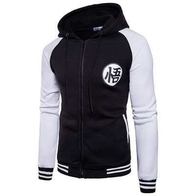 2017 new mens winter mosaic Hooded Zip Hoodie coat seven dragon ball Wukong explosion of foreign trade
2017 new mens winter mosaic Hooded Zip Hoodie coat seven dragon ball Wukong explosion of foreign trade
